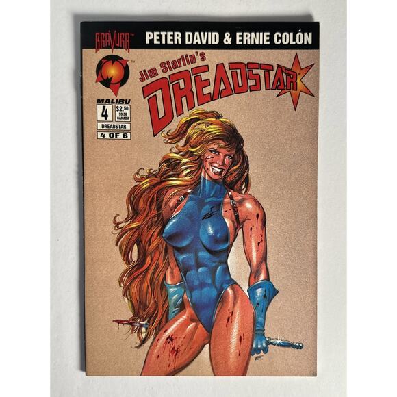 Dreadstar #4 Direct Edition Cover (1994-1995) Malibu Comics - Picture 1 of 6